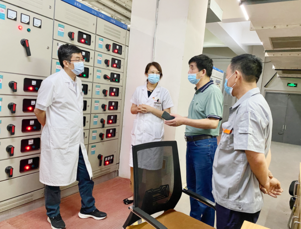 战高温，防疫情 | 我院开展夏季高温安全生产检查