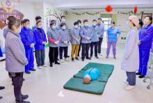 无锡国济康复医院强化应急救护能力，开展保洁团队心肺复苏专项培训