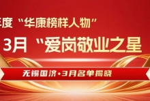 匠心践初心 榜样耀国济 —— 无锡国济 3 月 “爱岗敬业之星” 风采纪实